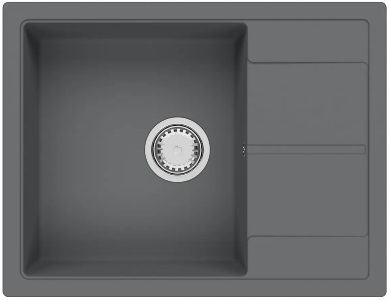 Кухонна мийка Fabiano Cubix 65x50 Titanium