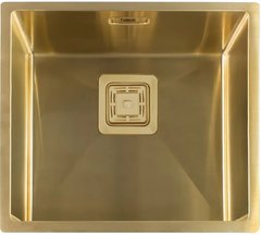 Кухонна мийка Fabiano Quadro 49 Nano Gold R10