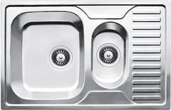 Кухонна мийка Fabiano 78x50 з фруктовницьою мікродекор