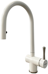 Кухонний змішувач Fabiano FKM 47P SS Alpine White
