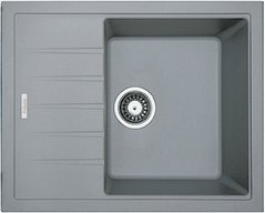 Кухонная мойка Fabiano Classic 62х50 Grey Metallic