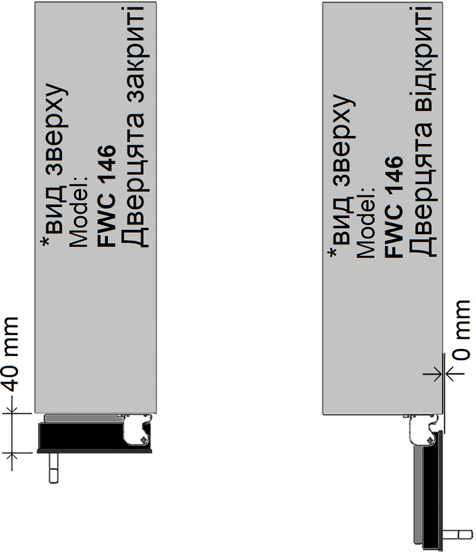 Винный шкаф Fabiano FWC 146 Black