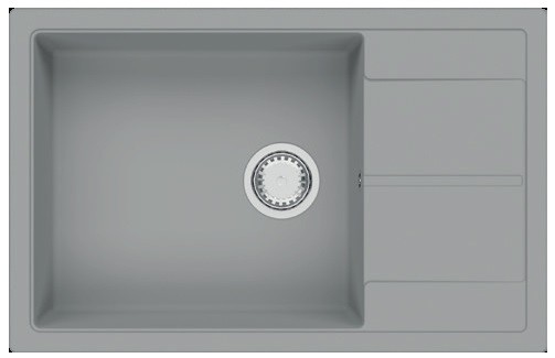 Кухонная мойка Fabiano Cubix 78x50 XL Grey Metallic