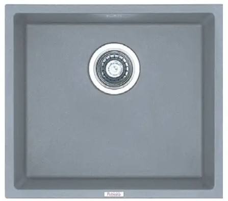 Кухонна мийка Fabiano Quadro 45х40 Grey Metallic